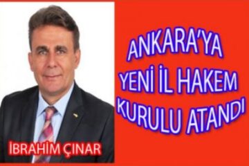 Ankara İl Hakem Kurulu Değişti