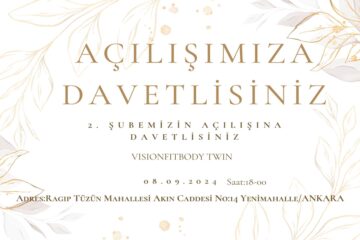 Hakan Aktaş VISIONFITBODY TWIN 2.Şube Açılışına Davet