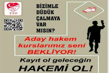 ANKARA’DA FUTBOL ADAY HAKEM KURSU AÇILIYOR!