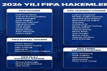 2026 Yılı FIFA Hakemleri Listesi Belirlendi