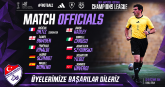 Şehmus Ünverdi ve Selahattin Yıldız İtalya’da Ampute Futbol Şampiyonlar Liginde Görev Alacak